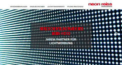 Desktop Screenshot of neonreiss.de